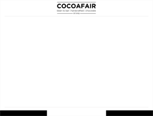 Tablet Screenshot of cocoafair.com